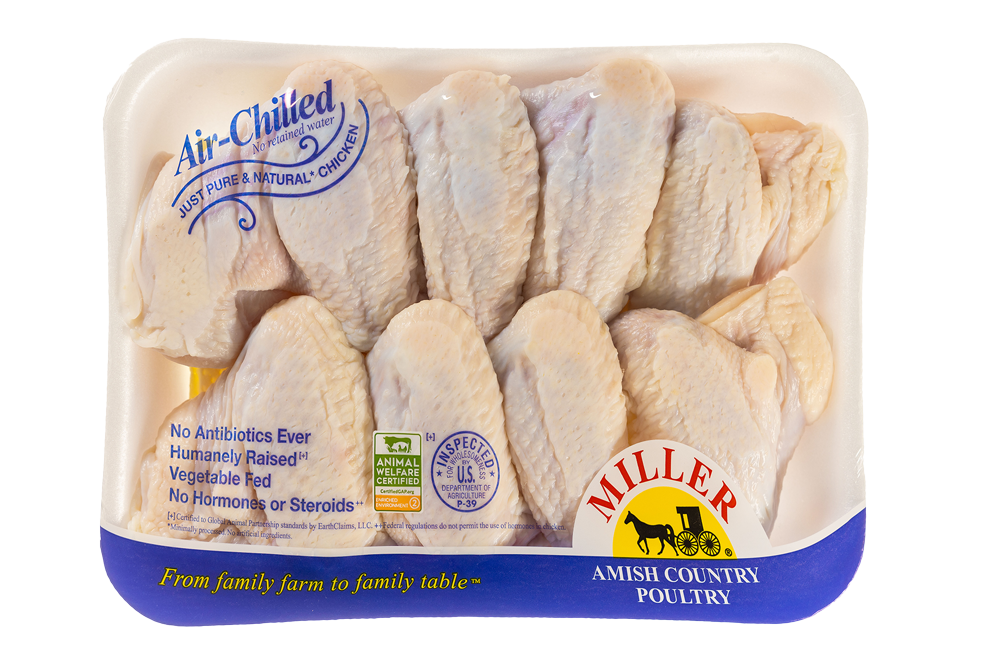 Air-Chilled Wings - 8pk